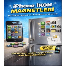 İPHONE İKON MAGNETLERİ 